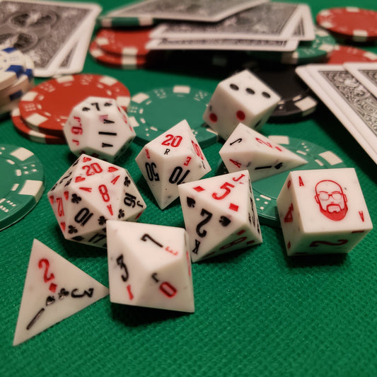 Playing Card Dice (9pc set)